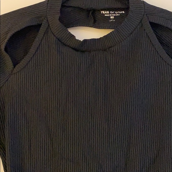 Key hole black body suit - Picture 2 of 4